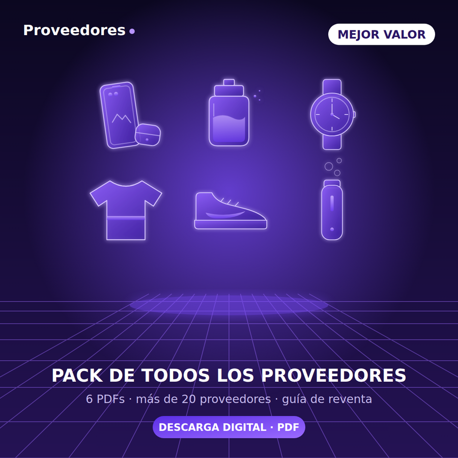 Pack de todos los proveedores