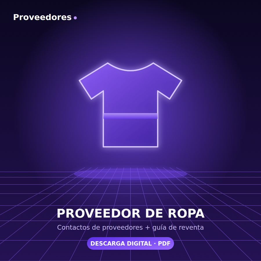 Proveedor de ropa