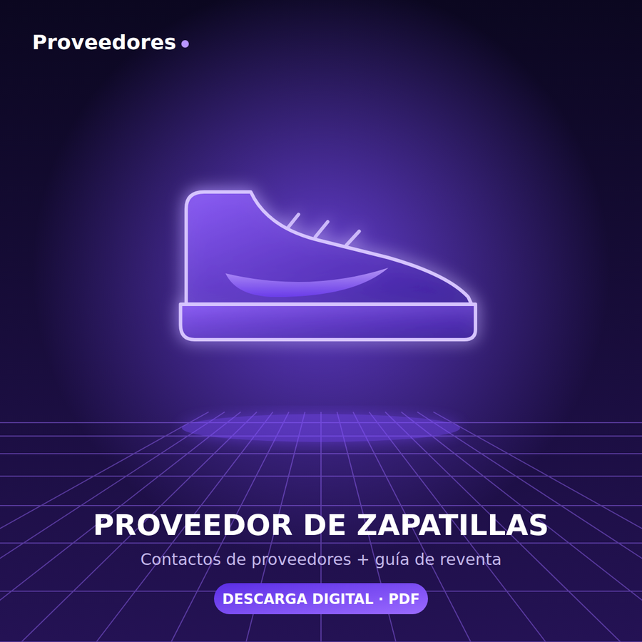 Proveedor de zapatillas